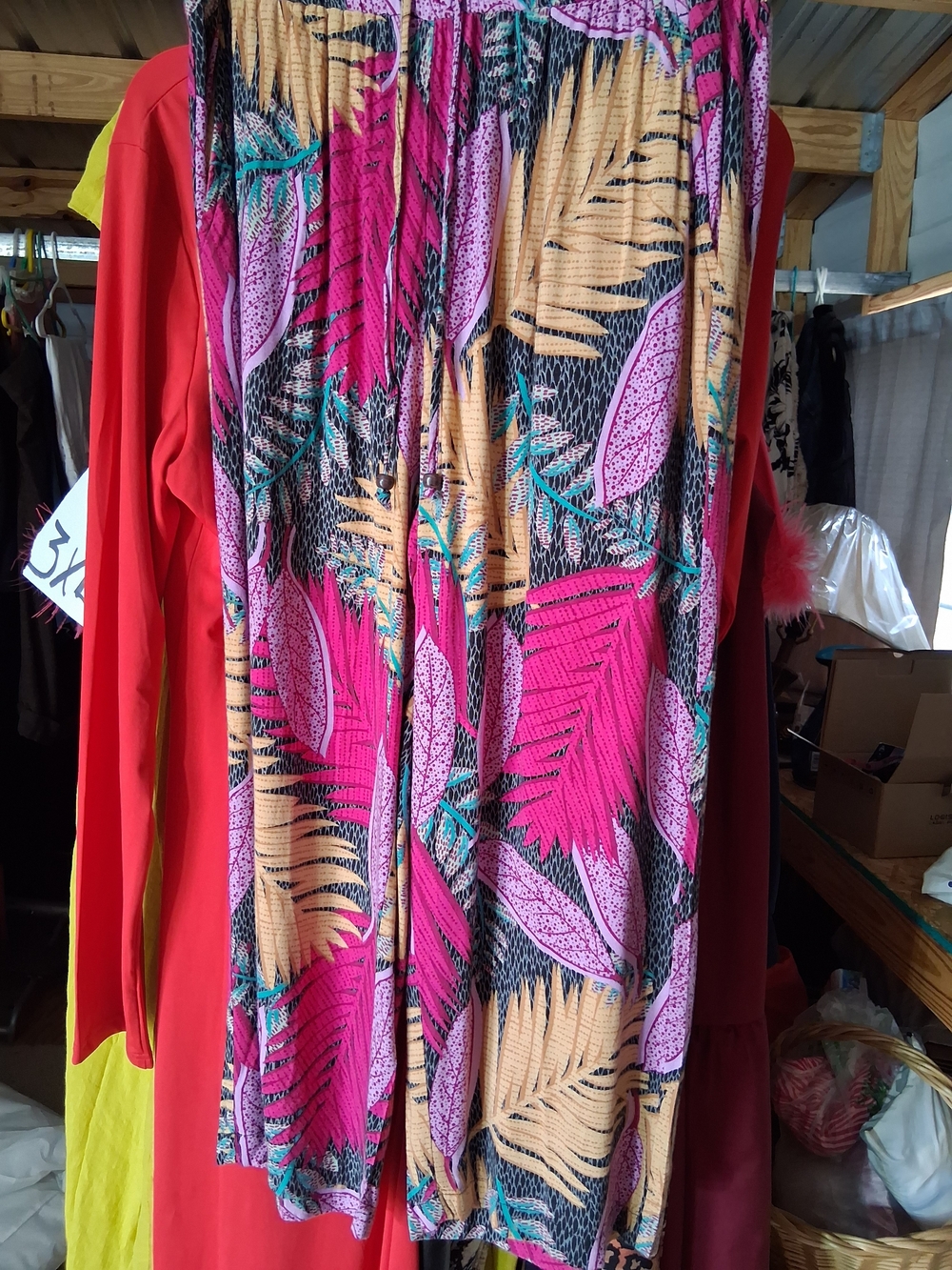 $7 EACH Colorful Stripe Sleeveless Ruffle-Hem DRESSES & PANTS - Multi - Picture 11 of 16